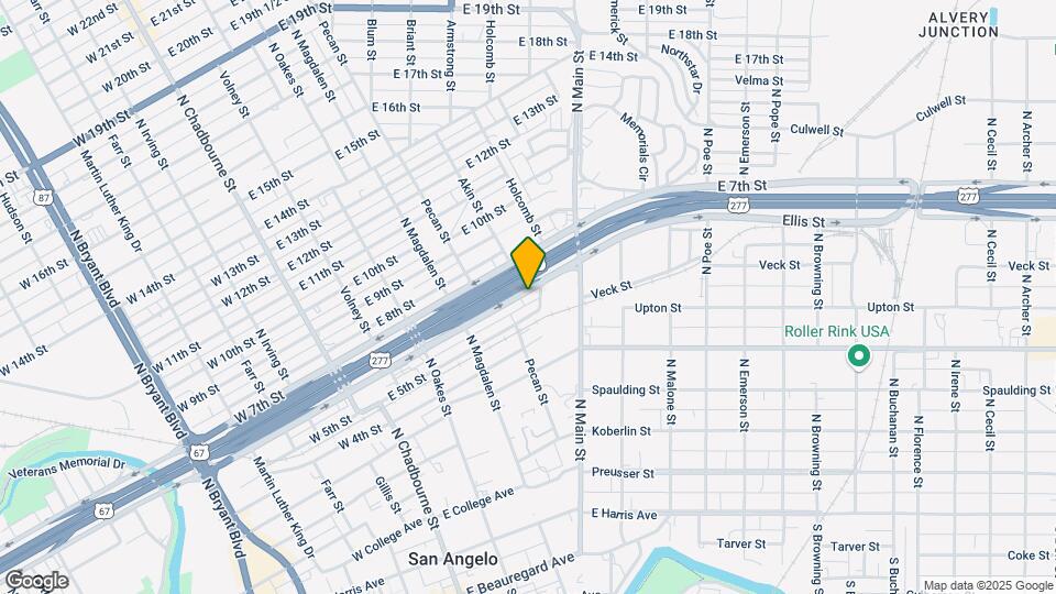 323 E 6th St Map and Location Details