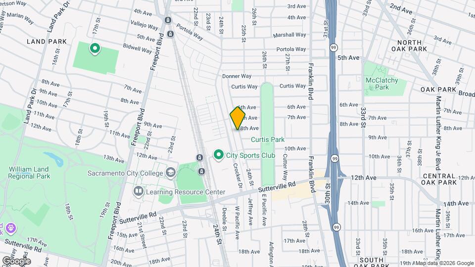 3320 24th St Map and Location Details