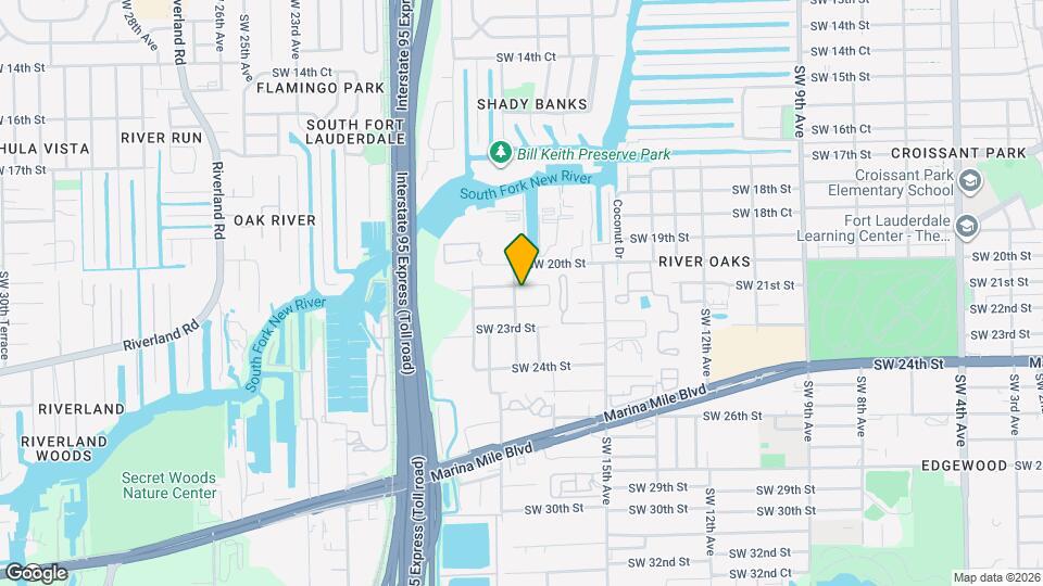 1760 SW 21st St Mapa y Detalles de la Ubicación