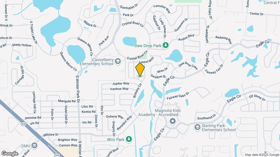 384 Kingsley Dr Map and Location Details