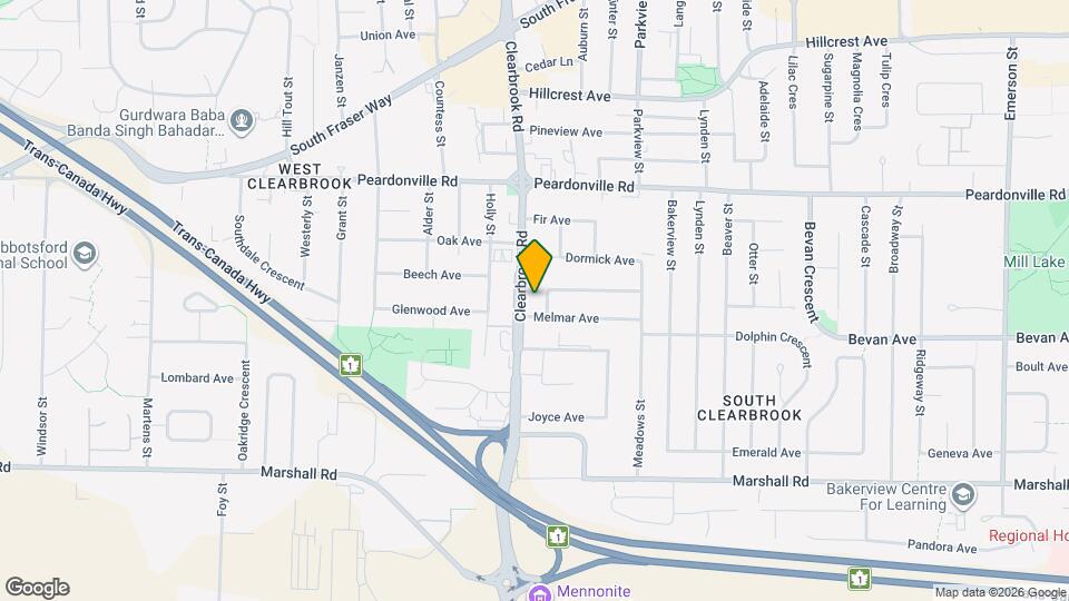 32037 Debreen Crescent Map and Location Details