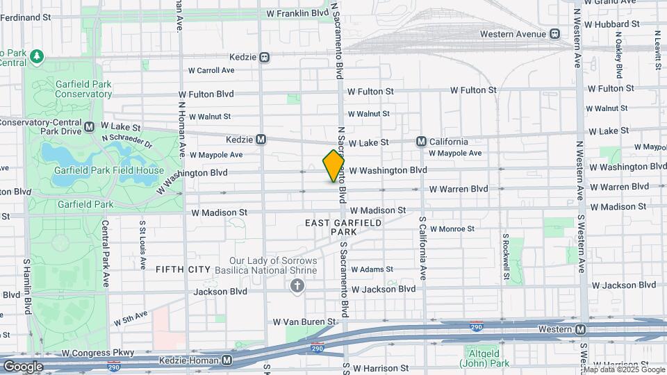 3012 W Warren Blvd Map and Location Details