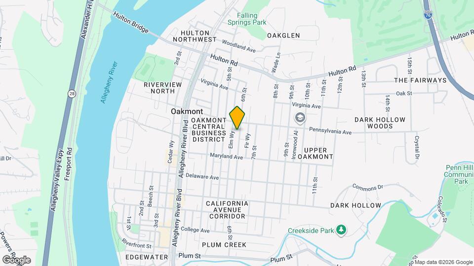 657 6th St Map and Location Details