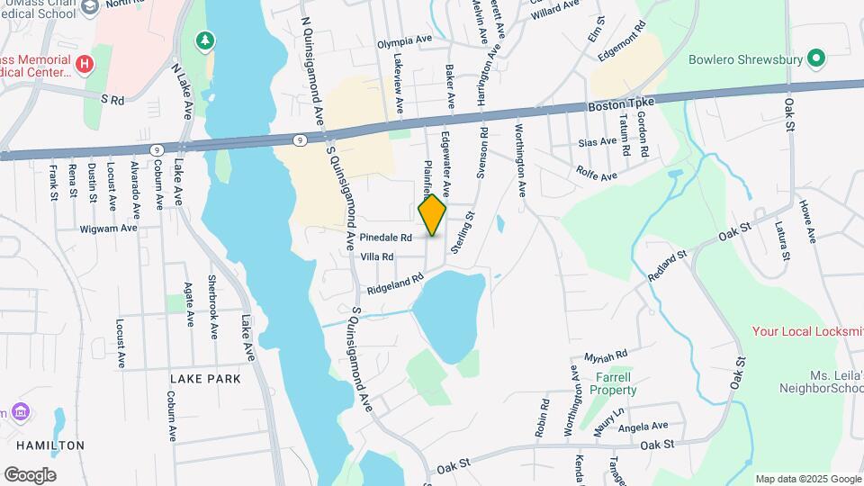 61 Plainfield Ave, Unit 2 Map and Location Details