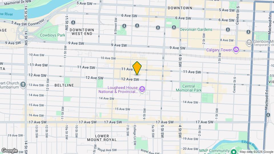 718 12th Ave SW Map and Location Details
