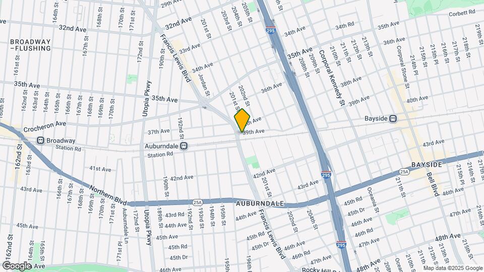 200-04 39th Ave Map and Location Details