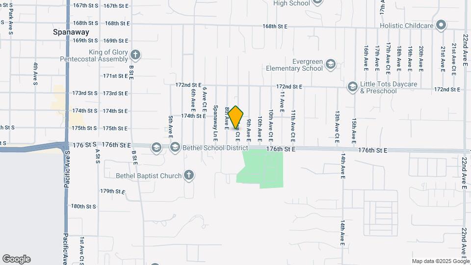 17506-17508 8th Ave Ct E Map and Location Details