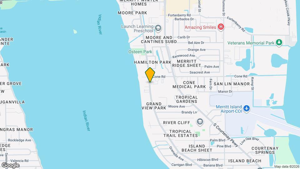 410 S Tropical Trail Map and Location Details