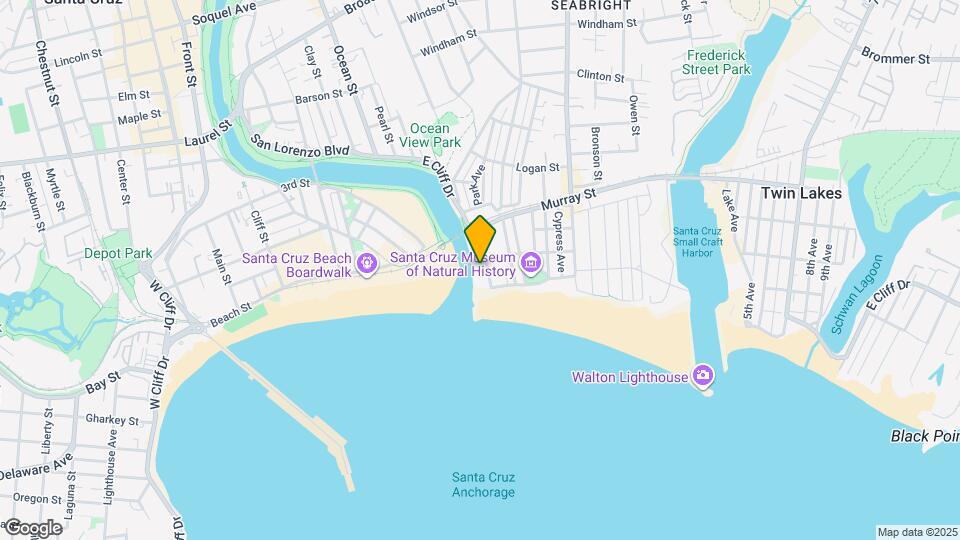 1140 E Cliff Dr Map and Location Details