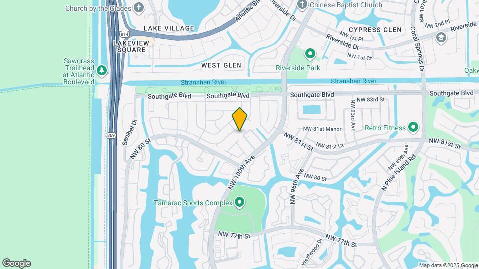 10070 S Nob Hill Cir Map and Location Details