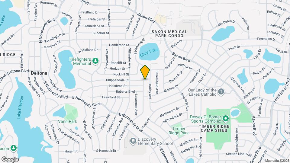 1315 E Hancock Dr Mapa y Detalles de la Ubicación