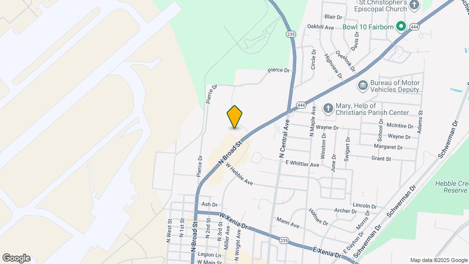 557 N Broad St Map and Location Details