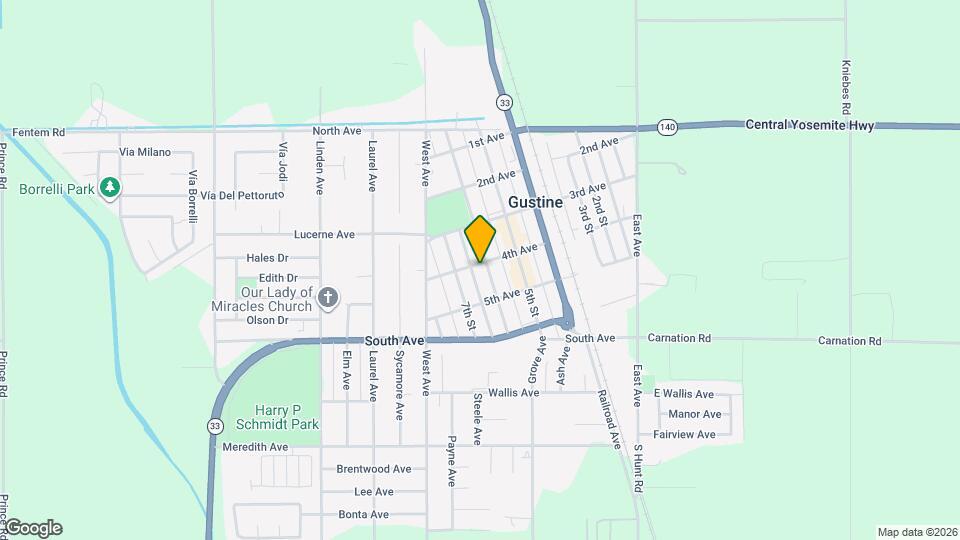 407 6th St Map and Location Details