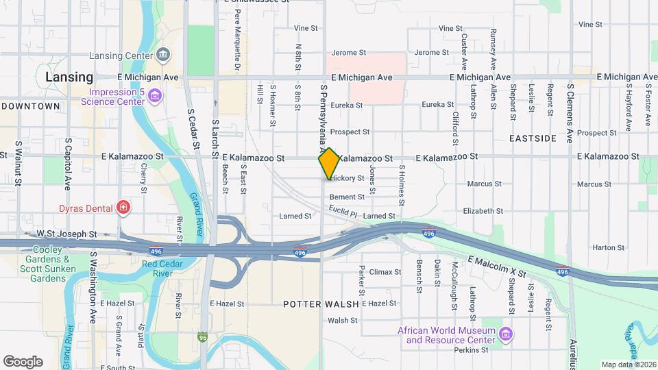 509 S Pennsylvania Ave Mapa y Detalles de la Ubicación