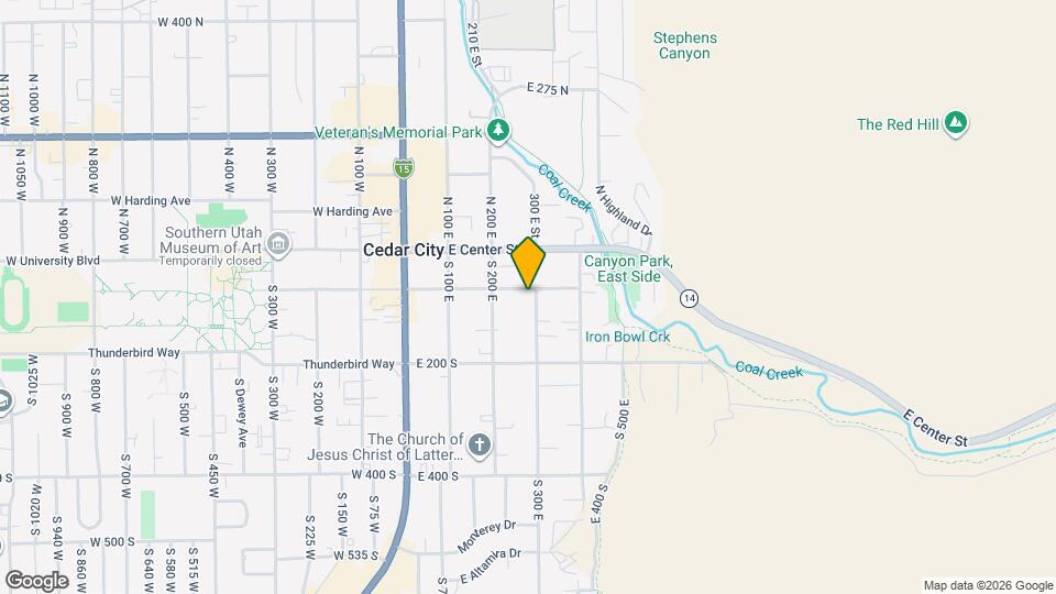 84 S 300 E Map and Location Details