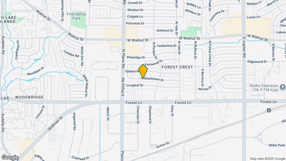 4302 Glenhaven Dr Map and Location Details