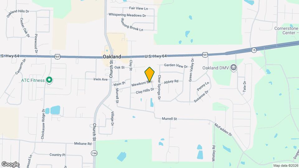 45 Green Hills Dr Mapa y Detalles de la Ubicación