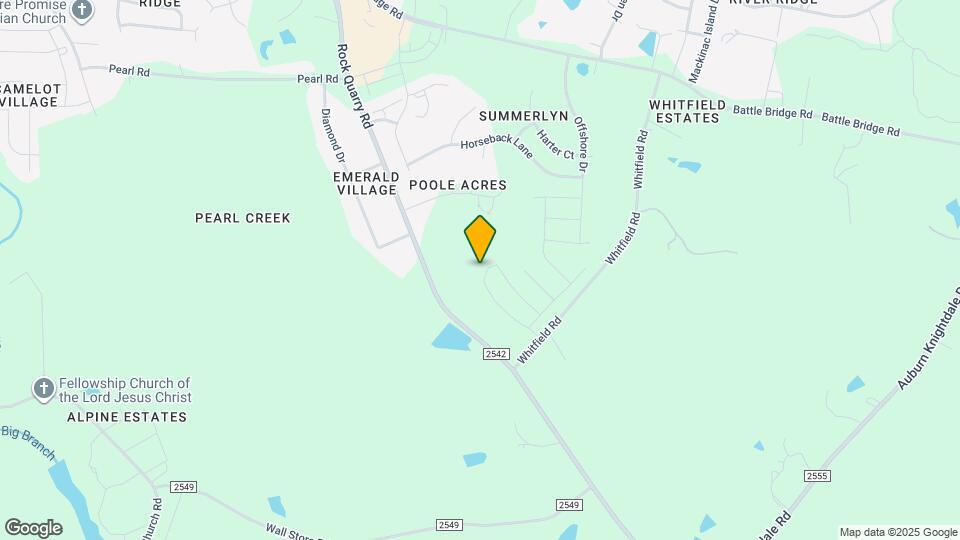 6618 Gibraltar Rock Dr Map and Location Details