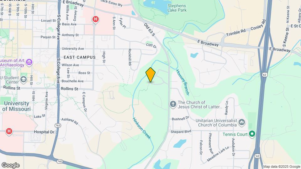 2002 Woodlea Dr Map and Location Details