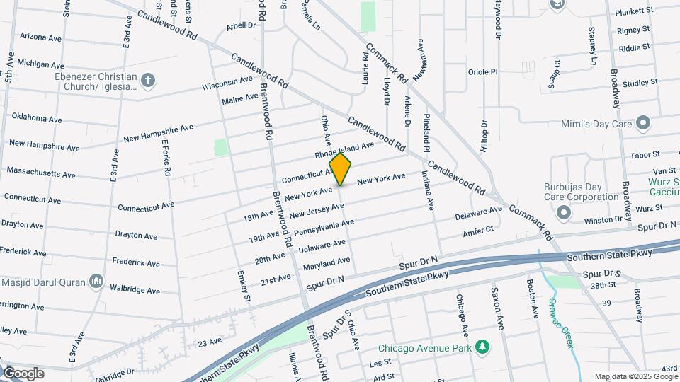 1549 Ohio Ave Map and Location Details
