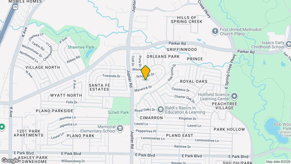 3204 Buckhorn Ct Map and Location Details