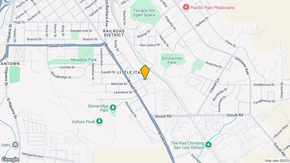 824 Lawrence Dr Map and Location Details