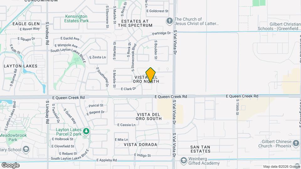 1451 E Clark Dr Map and Location Details