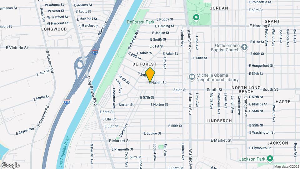 246 E Hullett St Map and Location Details