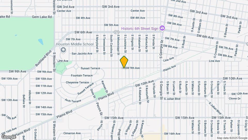 902 S Louisiana St Map and Location Details