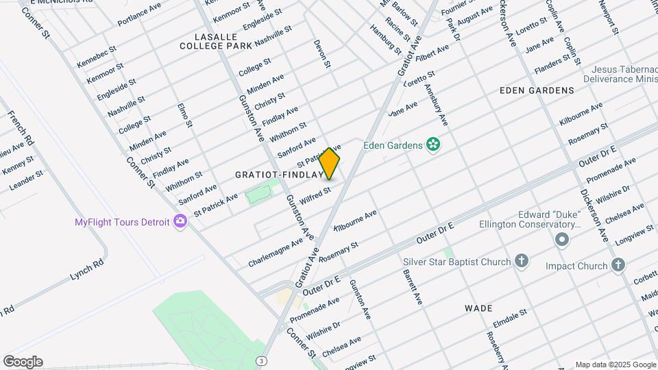 11833 Wilfred St Map and Location Details