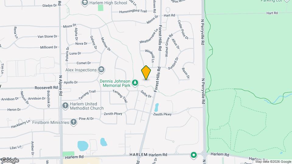 5129 Seaton Hall Dr Map and Location Details