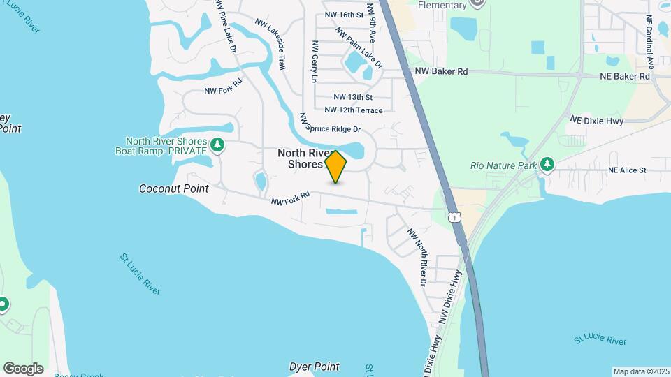 1119 NW Fork Rd Map and Location Details