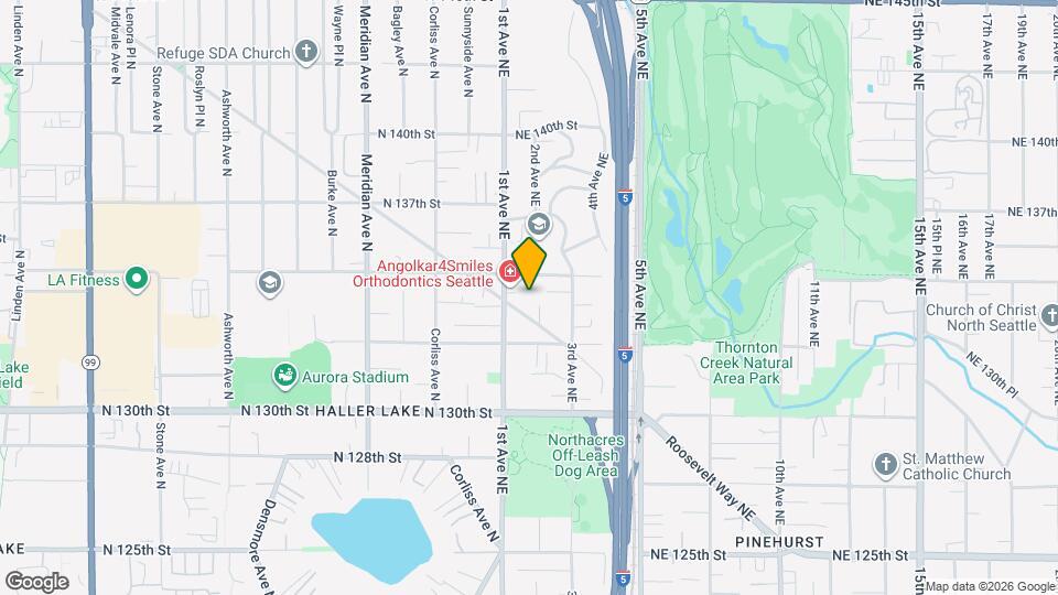 13327 2nd Ave NE Map and Location Details