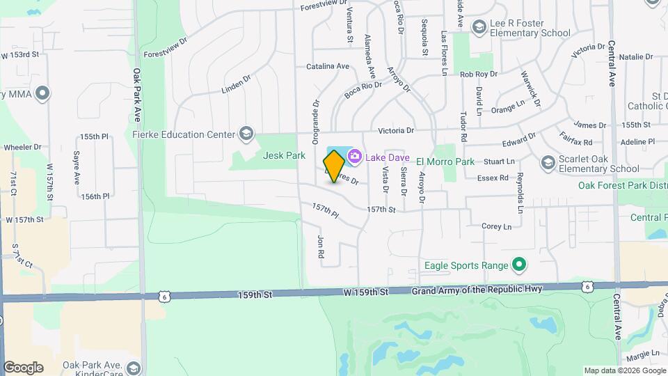 6300 157th St Map and Location Details