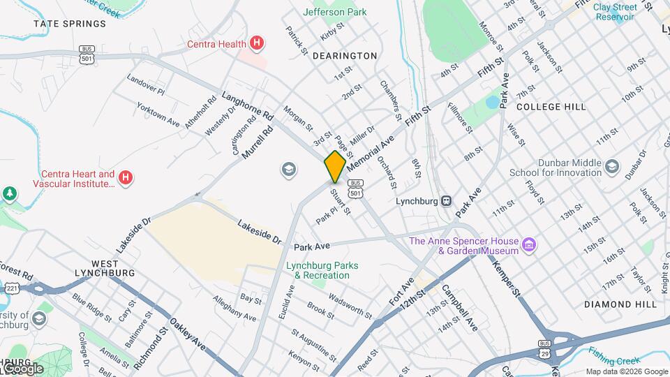 506 Stuart St Map and Location Details