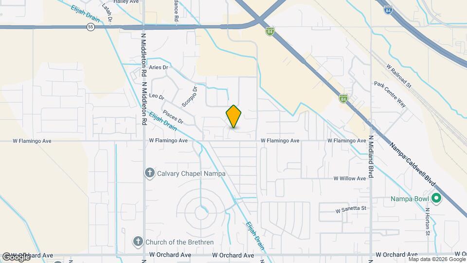 1983 W Bella Ln Map and Location Details