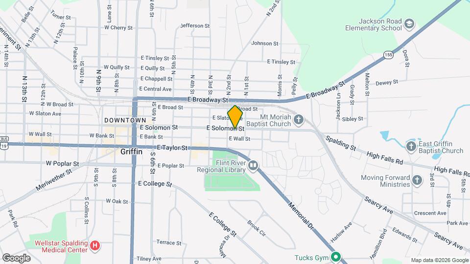 614 E Solomon St Map and Location Details