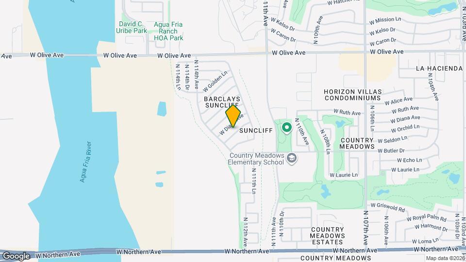 11314 W Orchid Ln Map and Location Details