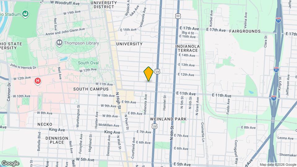 165 Chittenden Ave Mapa y Detalles de la Ubicación
