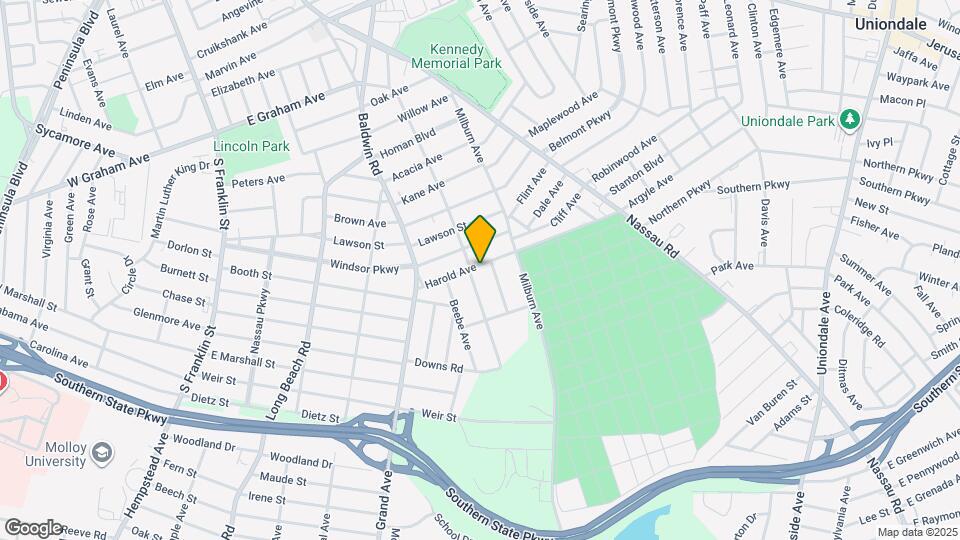 62 Harold Ave Map and Location Details