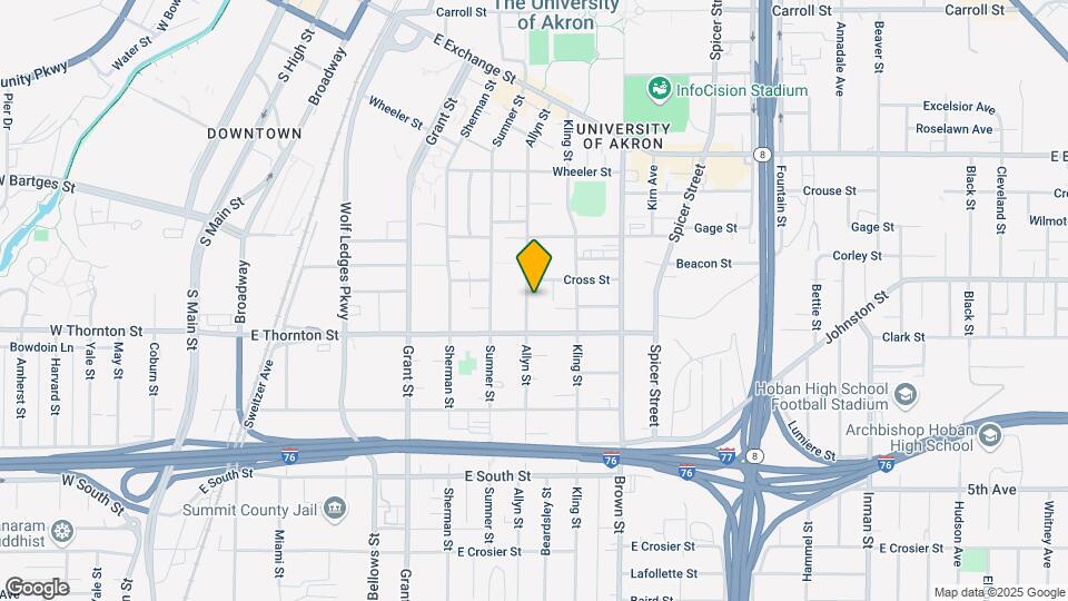 573 Allyn St Map and Location Details