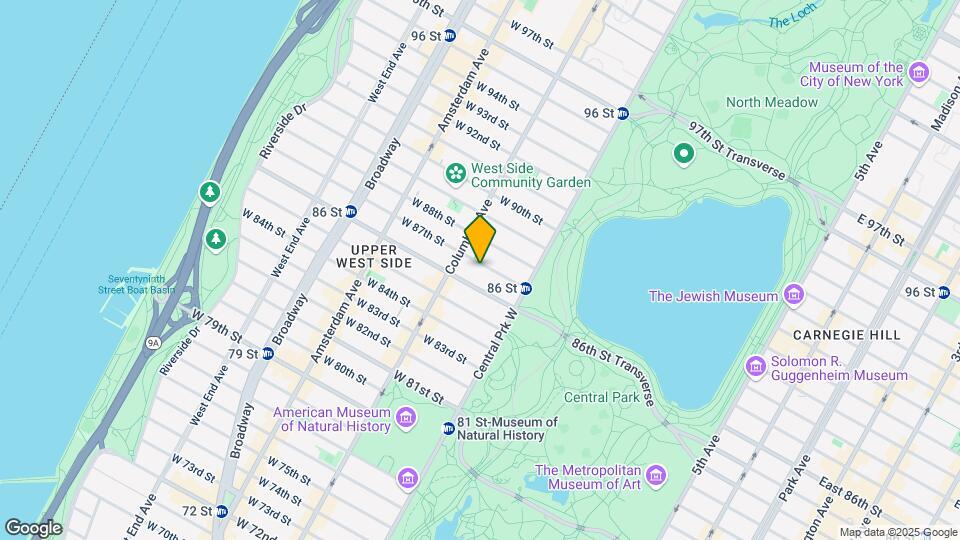 46 W 87th St Mapa y Detalles de la Ubicación