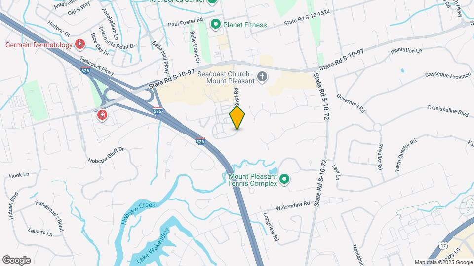 920 Belle Point Dr Map and Location Details