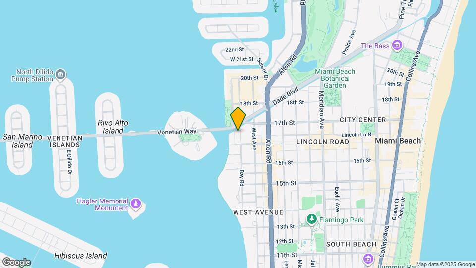 1670 Bay Rd-Unit -6B Map and Location Details