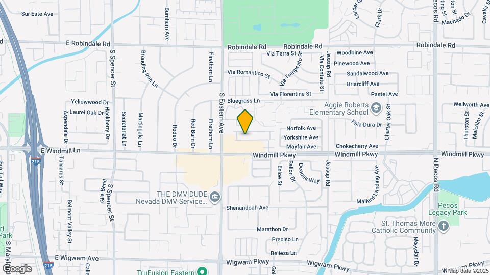 2526 Begonia Valley Ave Map and Location Details