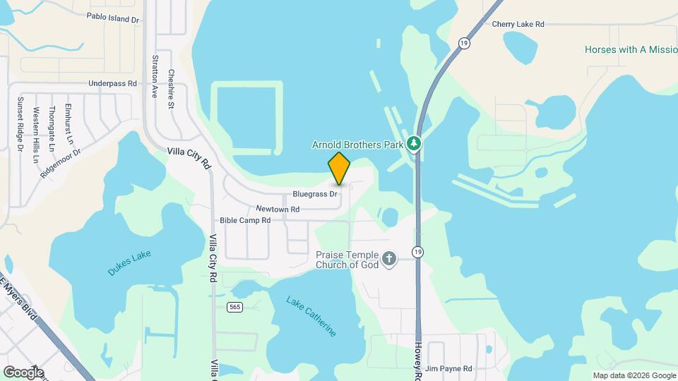 1145 Bluegrass Dr Map and Location Details