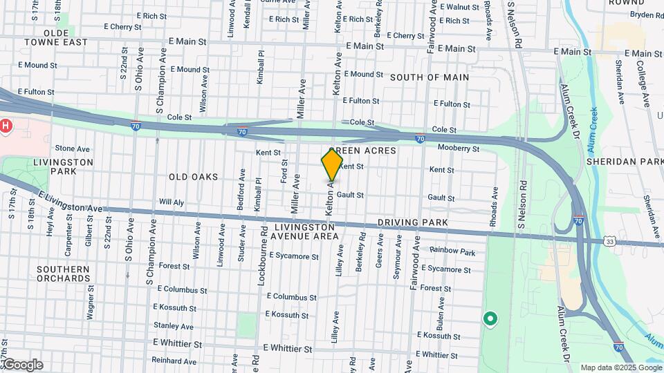 770 Kelton Ave Map and Location Details