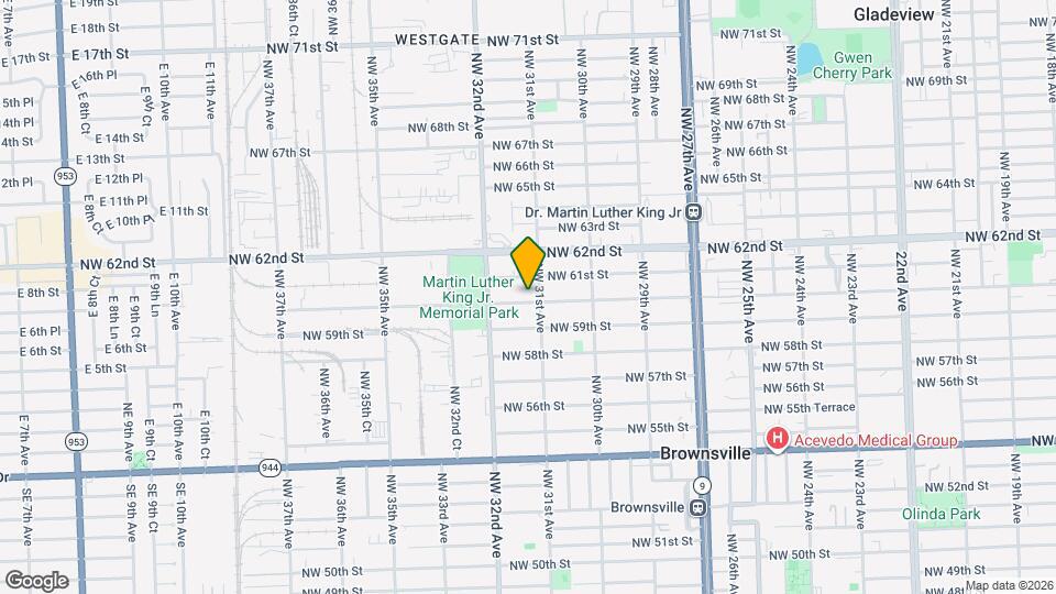 3121 NW 60th St Map and Location Details