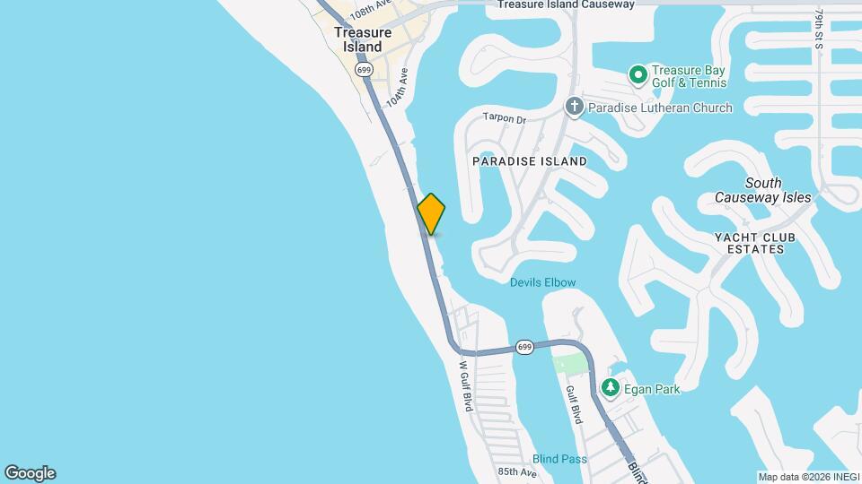 10067 Gulf Blvd Map and Location Details