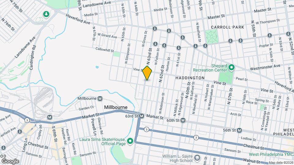 211 N 63rd St Mapa y Detalles de la Ubicación